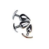 T-Base Metal Anal Plug – Polished Stainless Steel