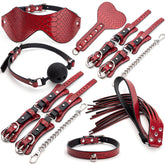 Obsidian & Crimson Python Bondage Set