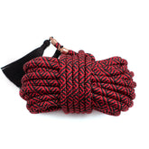 Obsidian & Crimson Bondage Rope