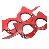Crimson Cat Mask
