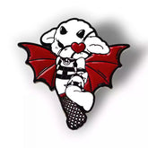Devil Lamb - Crimson Temptation Enamel Pin