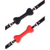 Bone-Shaped Silicone Gag – With or Without Chain