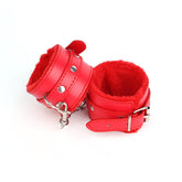 Velvet Bond Faux Fur Handcuffs