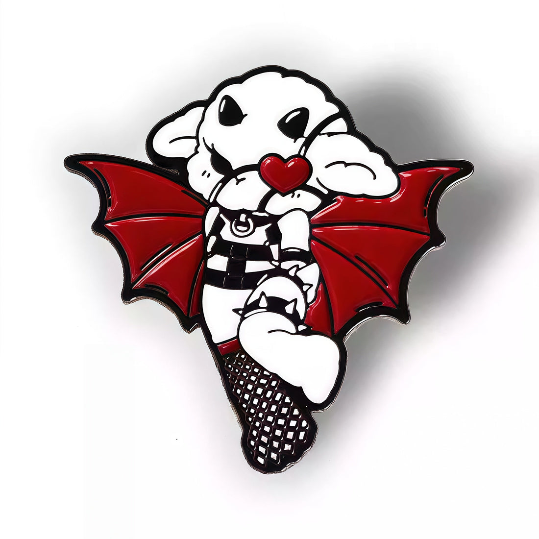 Devil Lamb Crimson Temptation pin – Serpex playful kink accessory for couples