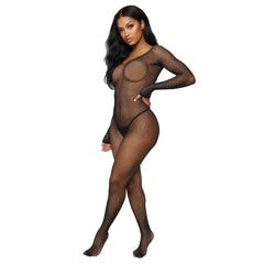 Aurora Sparkle Mesh Bodystocking